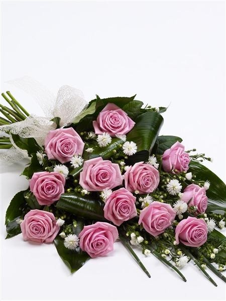 Classic Pink Rose Sheaf