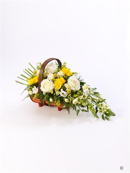 Rose and Freesia Basket