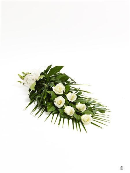 Simple Rose Sheaf White