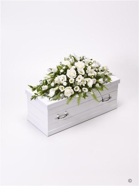 Children's Casket Spray   White