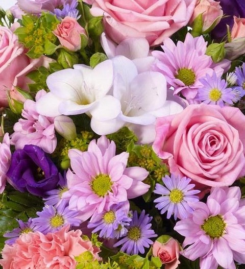 Classic Lilac and Pink Posy