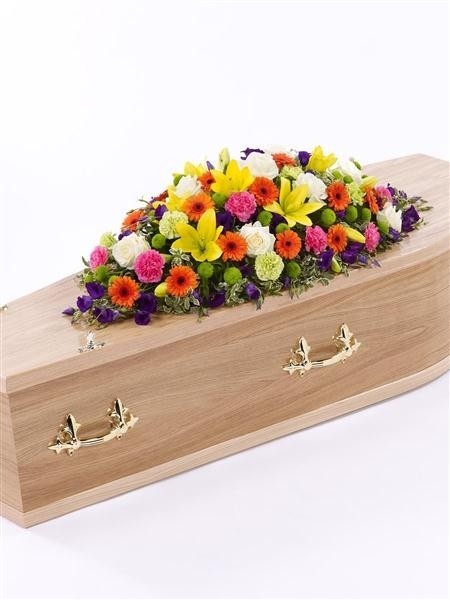 Vibrant Casket Spray