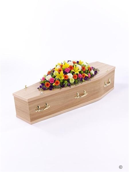 Vibrant Casket Spray